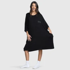 All Black Sleep Tee Nightie