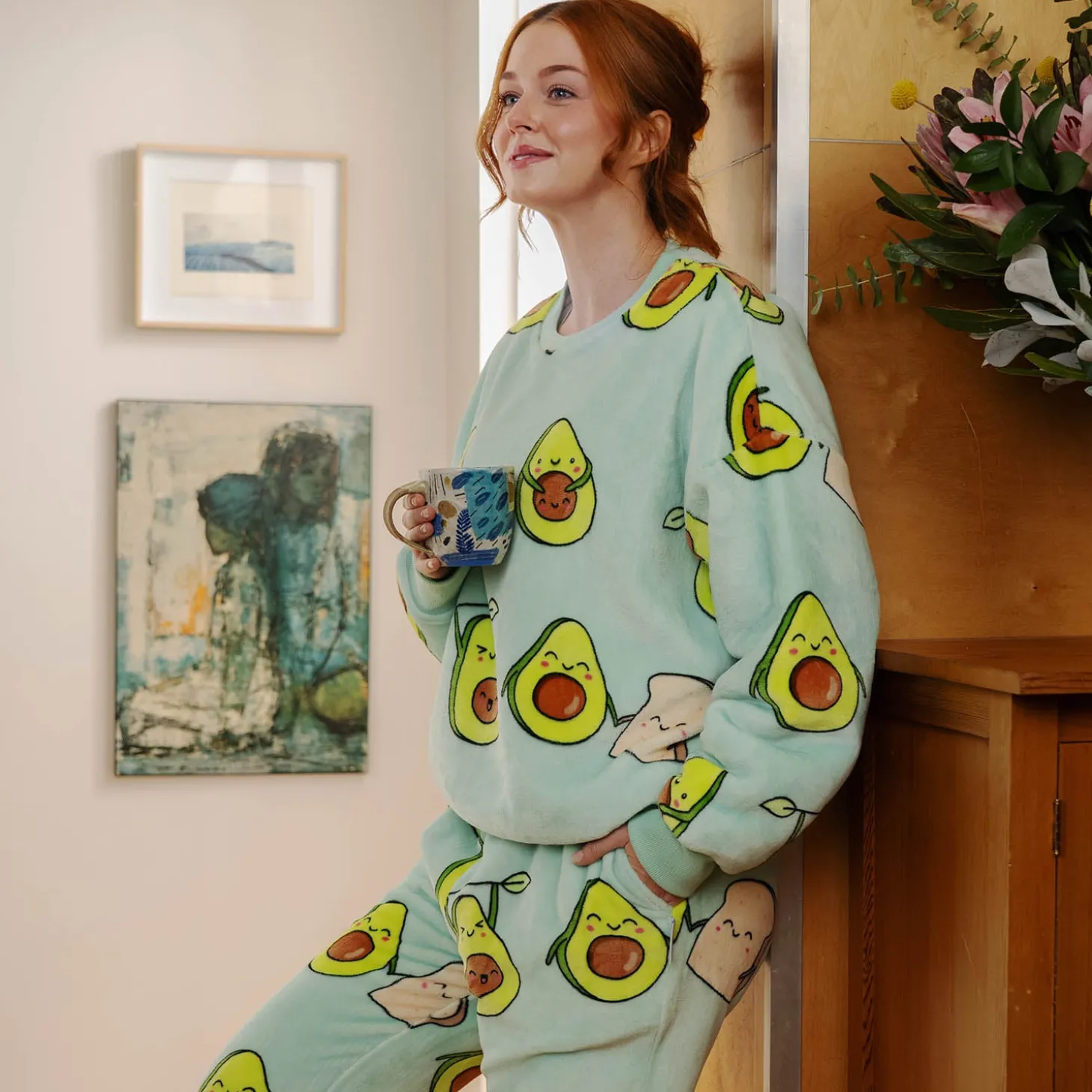 Avocado Sherpa Jumper