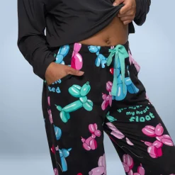 Balloon Dog Cooling Wide Leg PJ Bottom