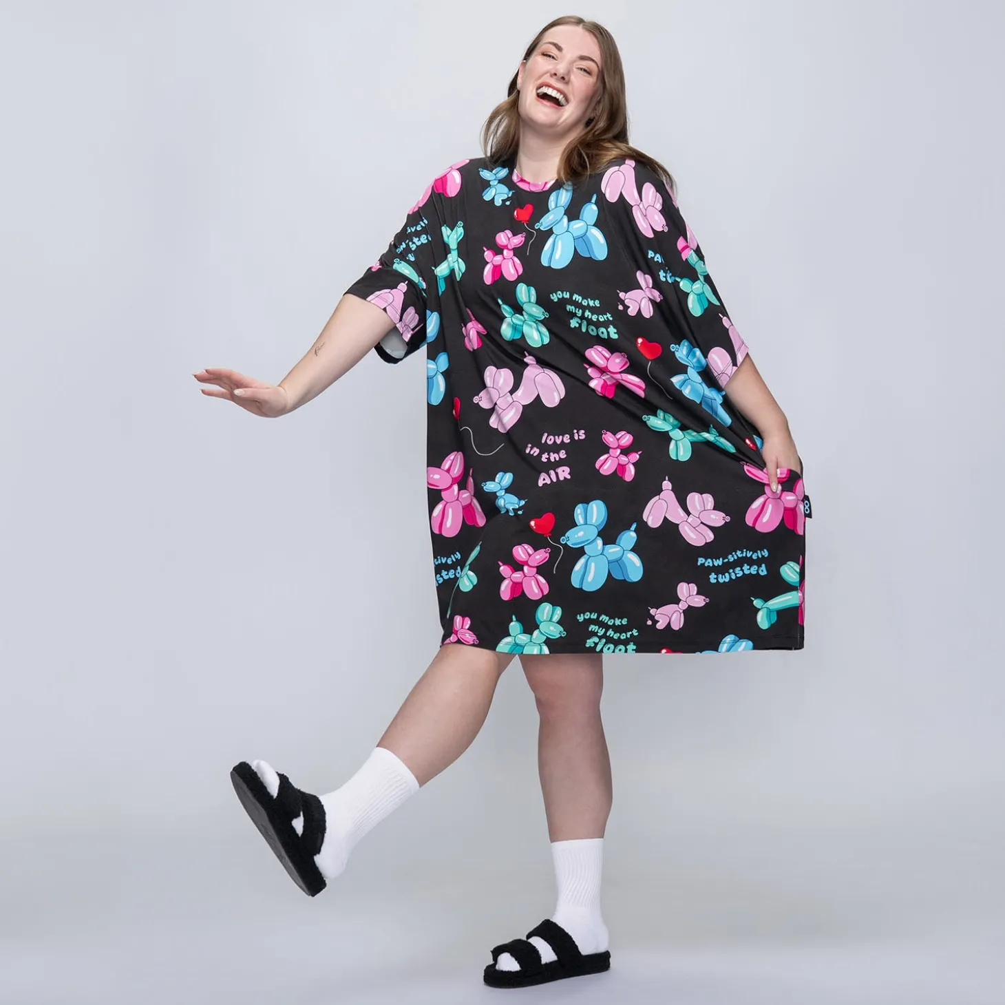 Balloon Dog Sleep Tee Nightie