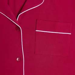 Berry Button Up Nightshirt