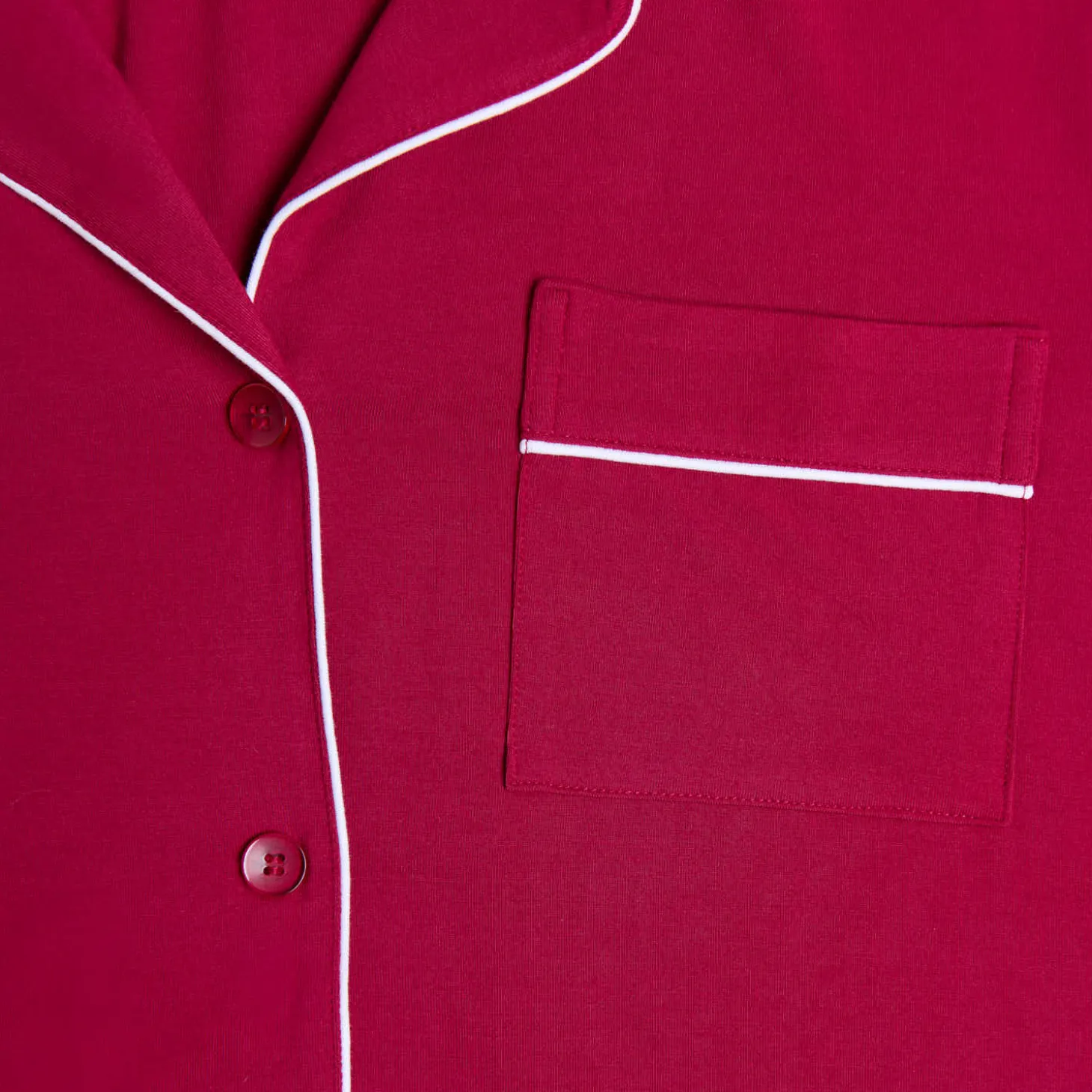 Berry Button Up Nightshirt