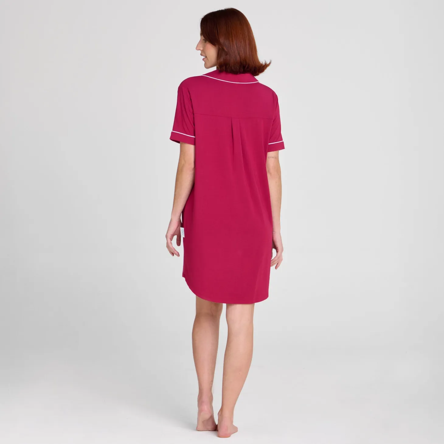 Berry Button Up Nightshirt