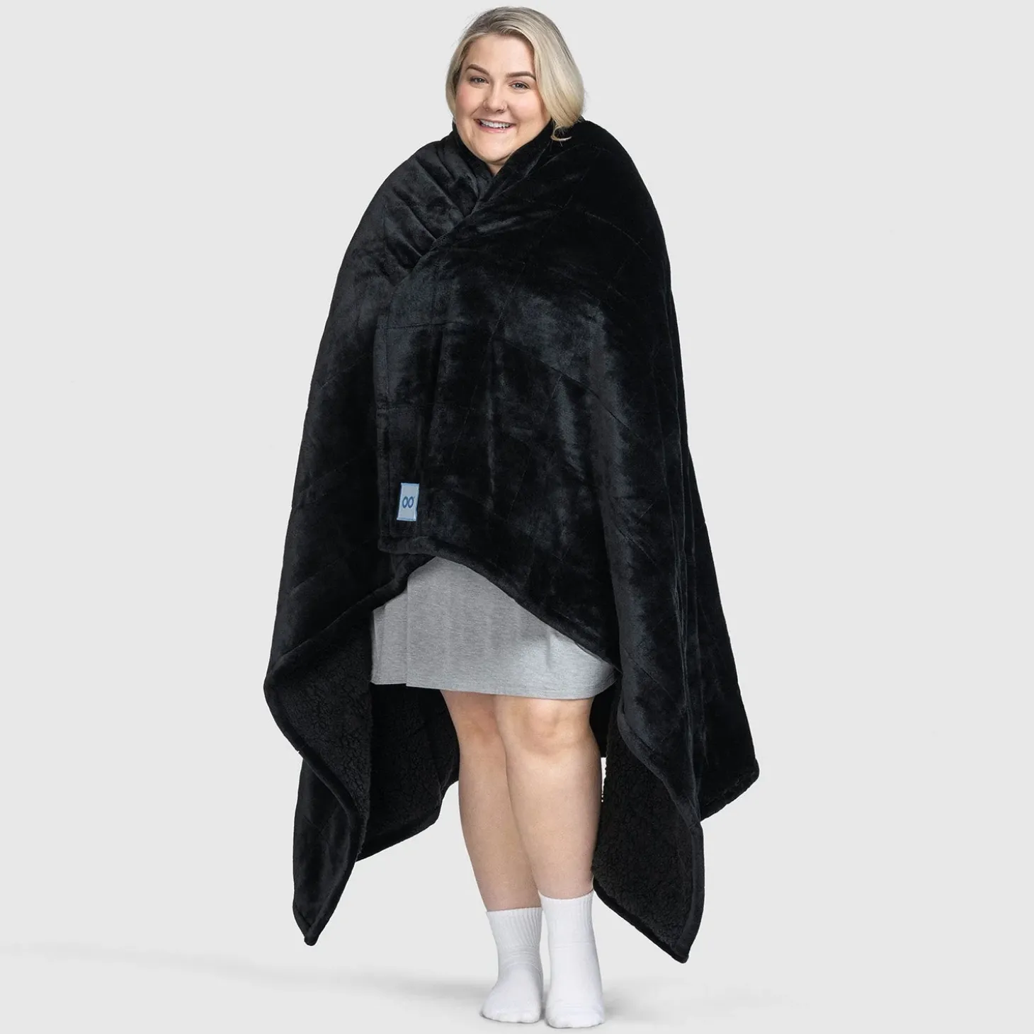 Black Sherpa Blanket