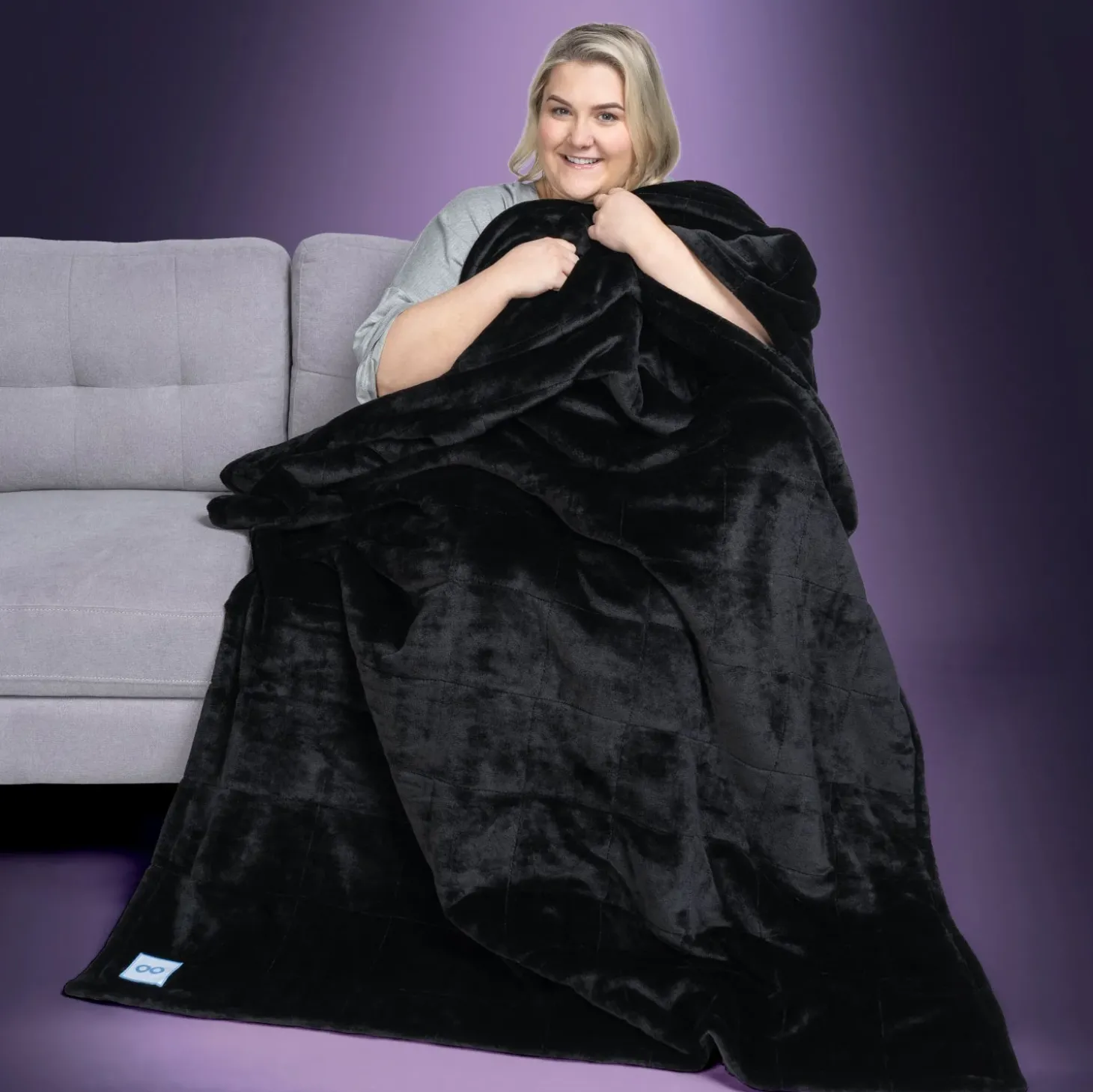 Black Sherpa Blanket