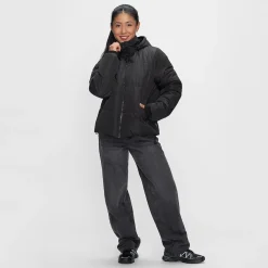 Black/Black Puffer Jacket