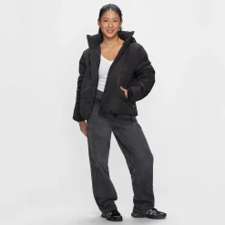 Black/Black Puffer Jacket