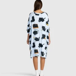 Black Cat Sleep Tee Nightie