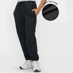 Black Fleece Cuff Trackpant