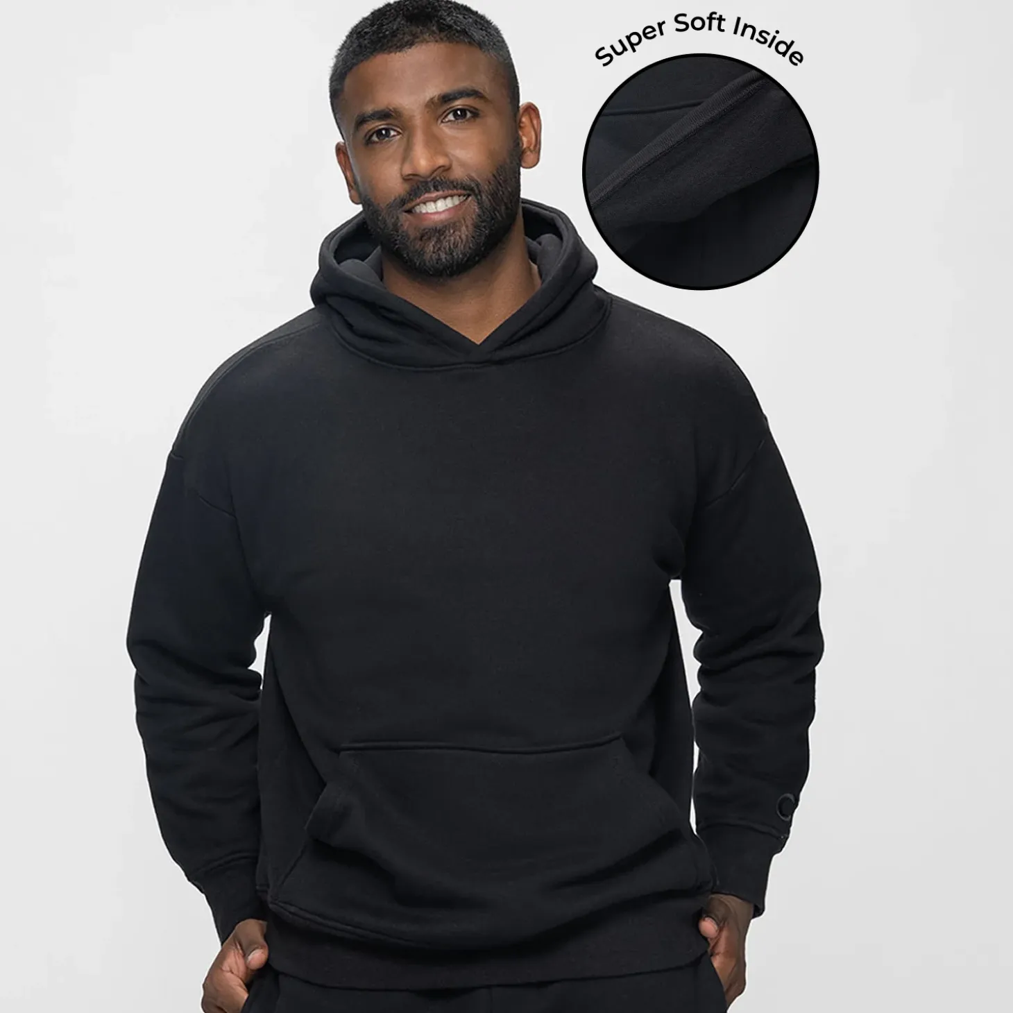 Black Fleece Hoodie