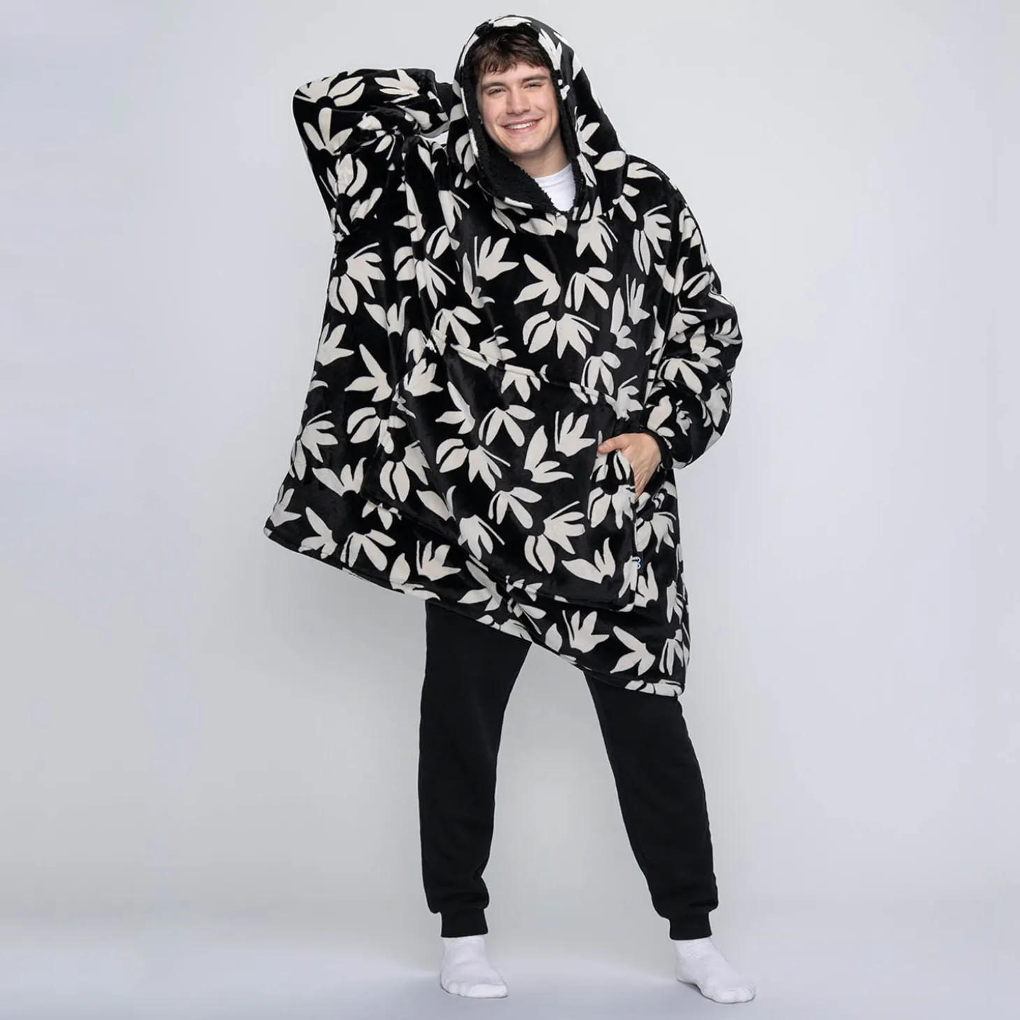 Black Floral Oodie™ Original