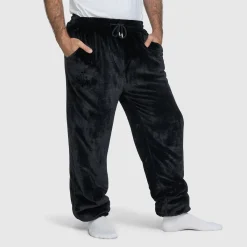 Black Sherpa Cuffed Pant