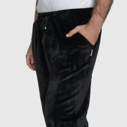Black Sherpa Cuffed Pant