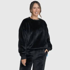 Black Sherpa Jumper