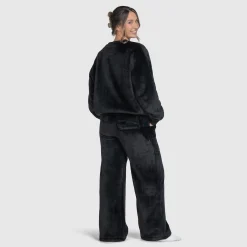 Black Sherpa Jumper