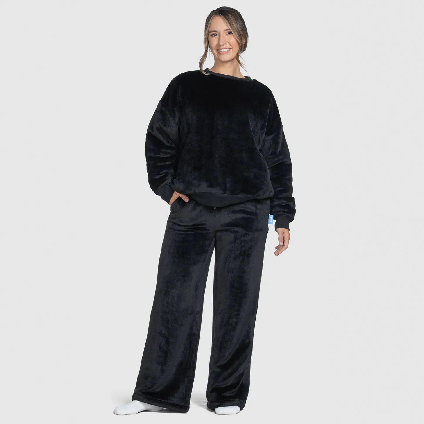 Black Sherpa Jumper