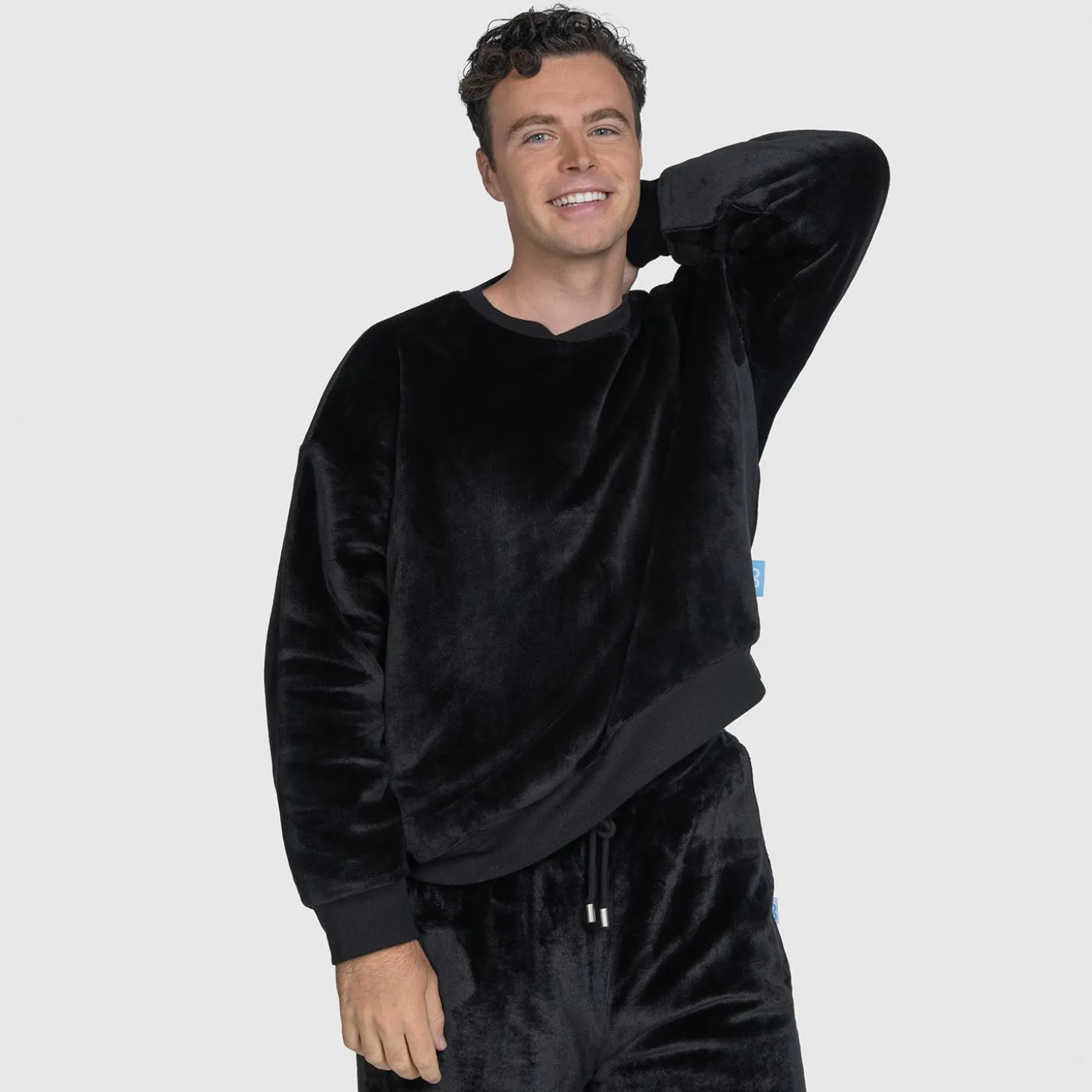 Black Sherpa Jumper