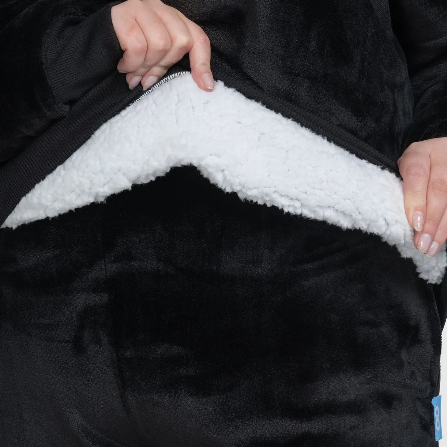 Black Sherpa Jumper