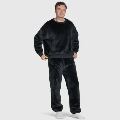 Black Sherpa Jumper