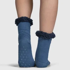 Blue Sherpa Socks