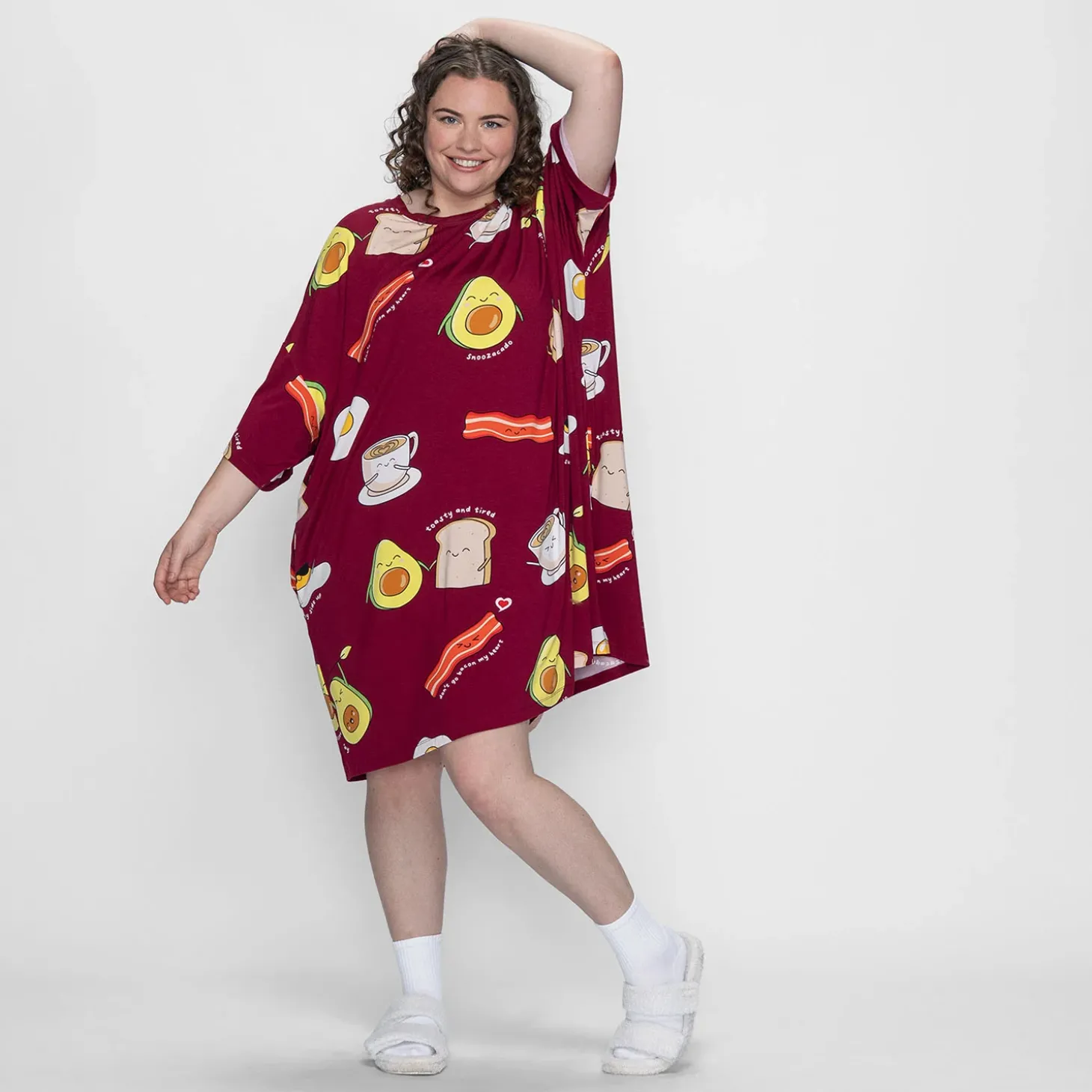 Breakfast Sleep Tee Nightie