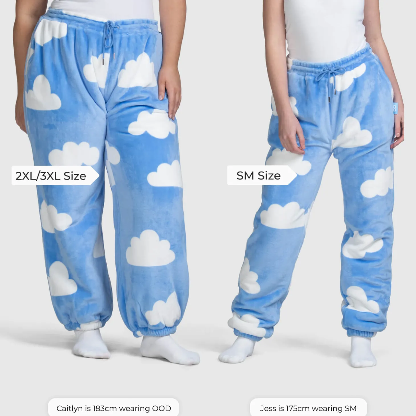 Bright Tie Dye Sherpa Cuffed Pant
