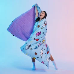 BT21 Group Sherpa Blanket Licensed