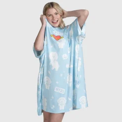 BT21 Group Sleep Tee Nightie Licensed