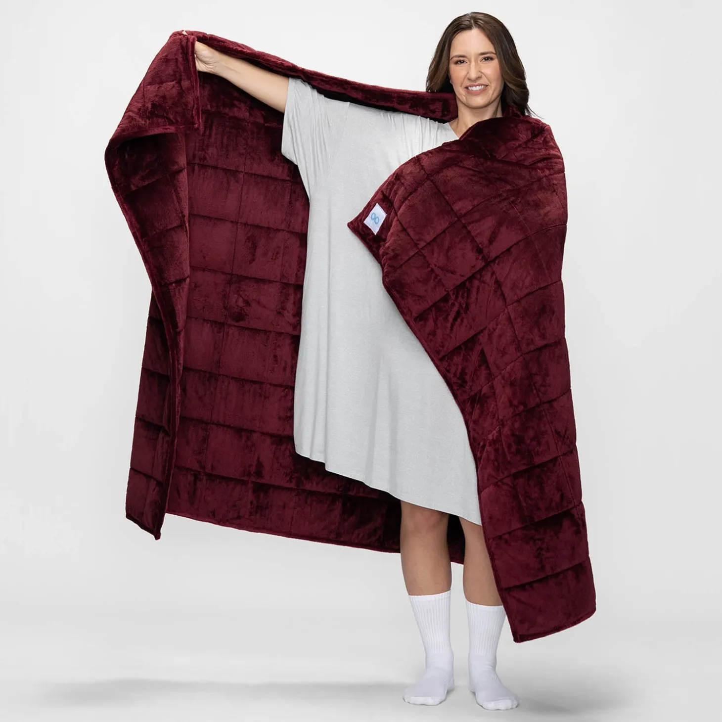 Burgundy Weighted Blanket