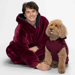 Burgundy Oodie™ Original Dog