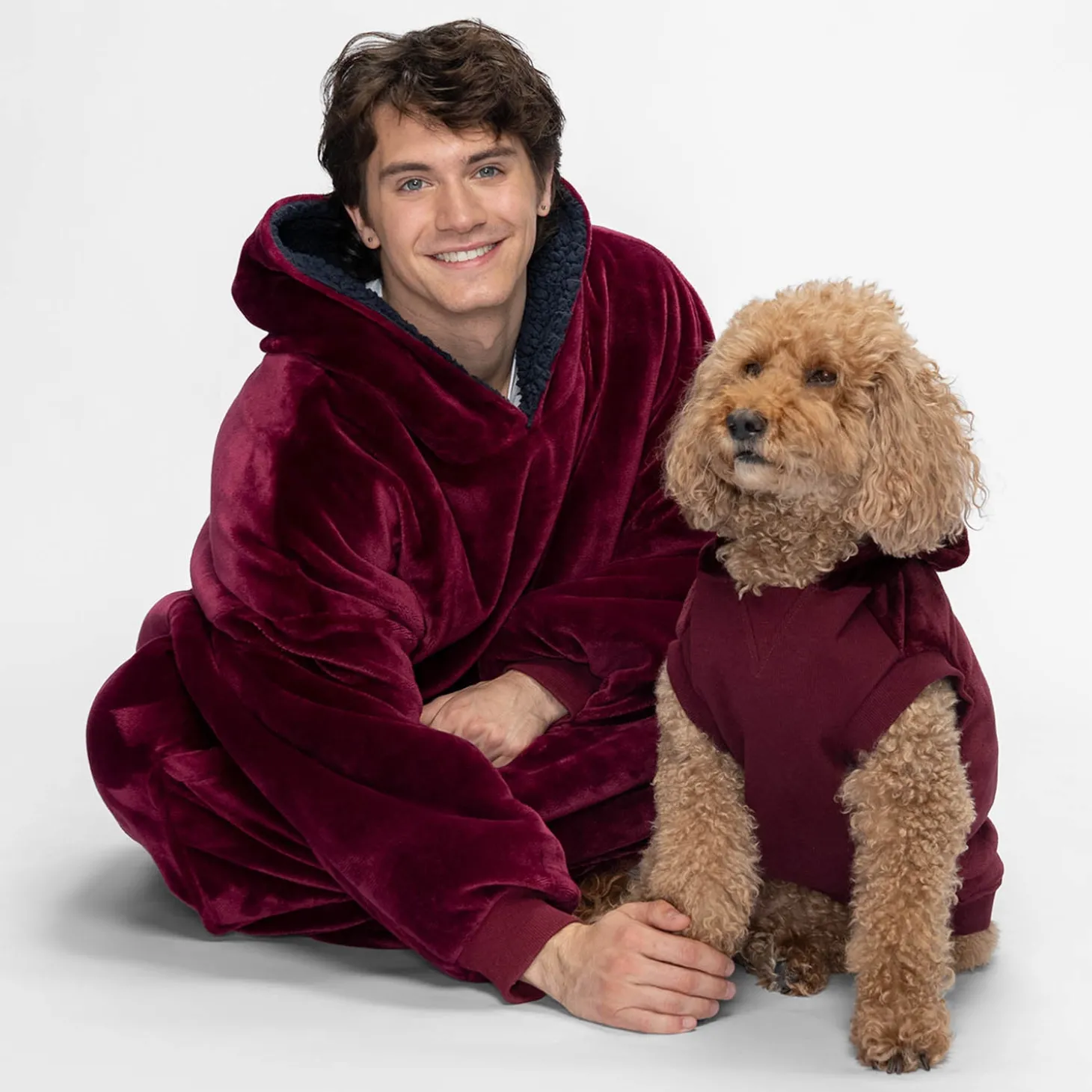 Burgundy Oodie™ Original Dog