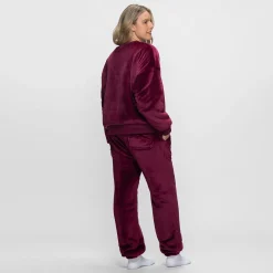 Burgundy Sherpa Jumper