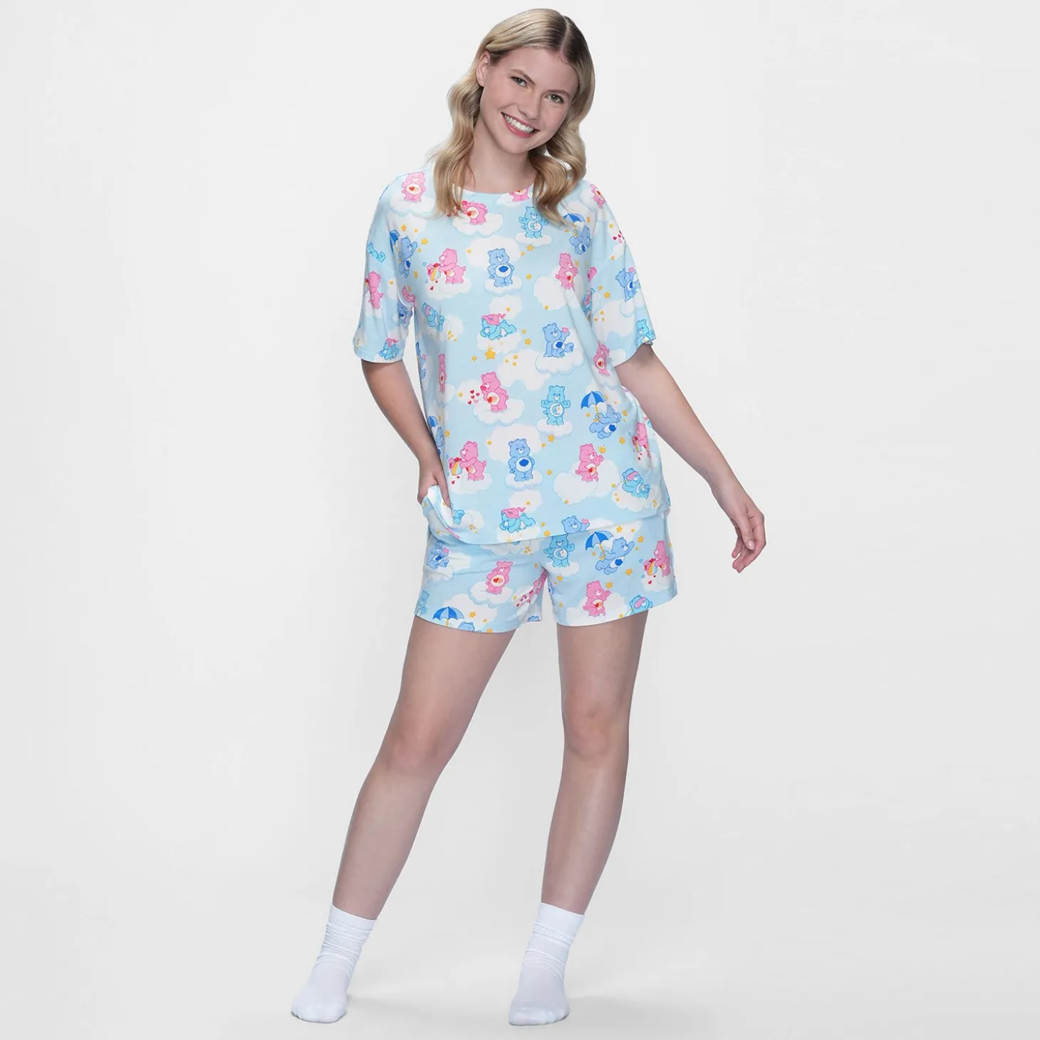 Care Bears™ Cloud Cooling Short Sleeve PJ Top Licensed