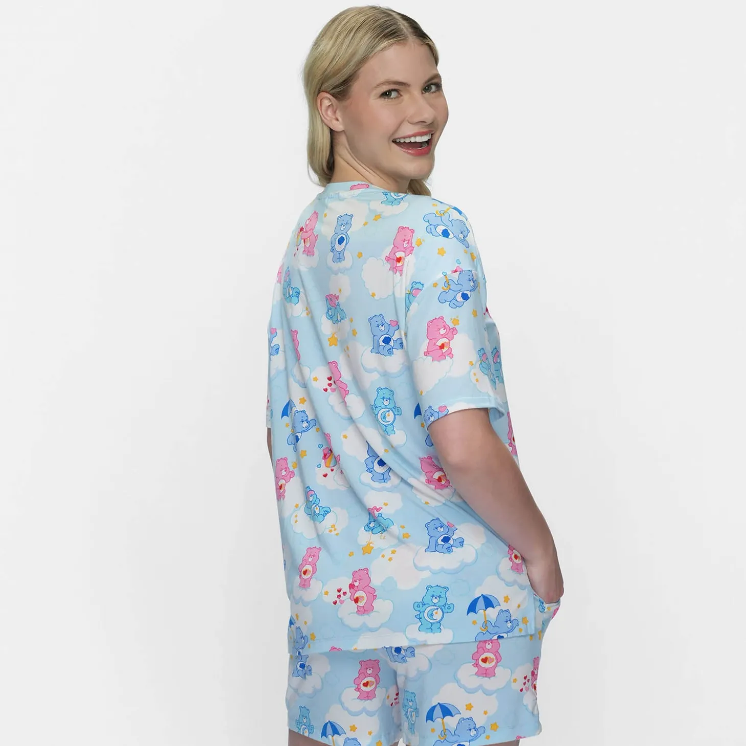 Care Bears™ Cloud Cooling Short Sleeve PJ Top Licensed