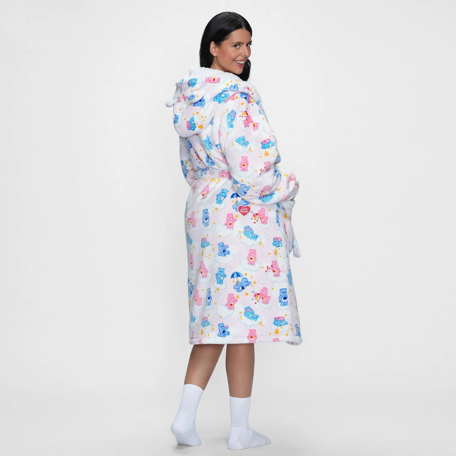 Care Bears™ Clouds Sherpa Dressing Gown Licensed