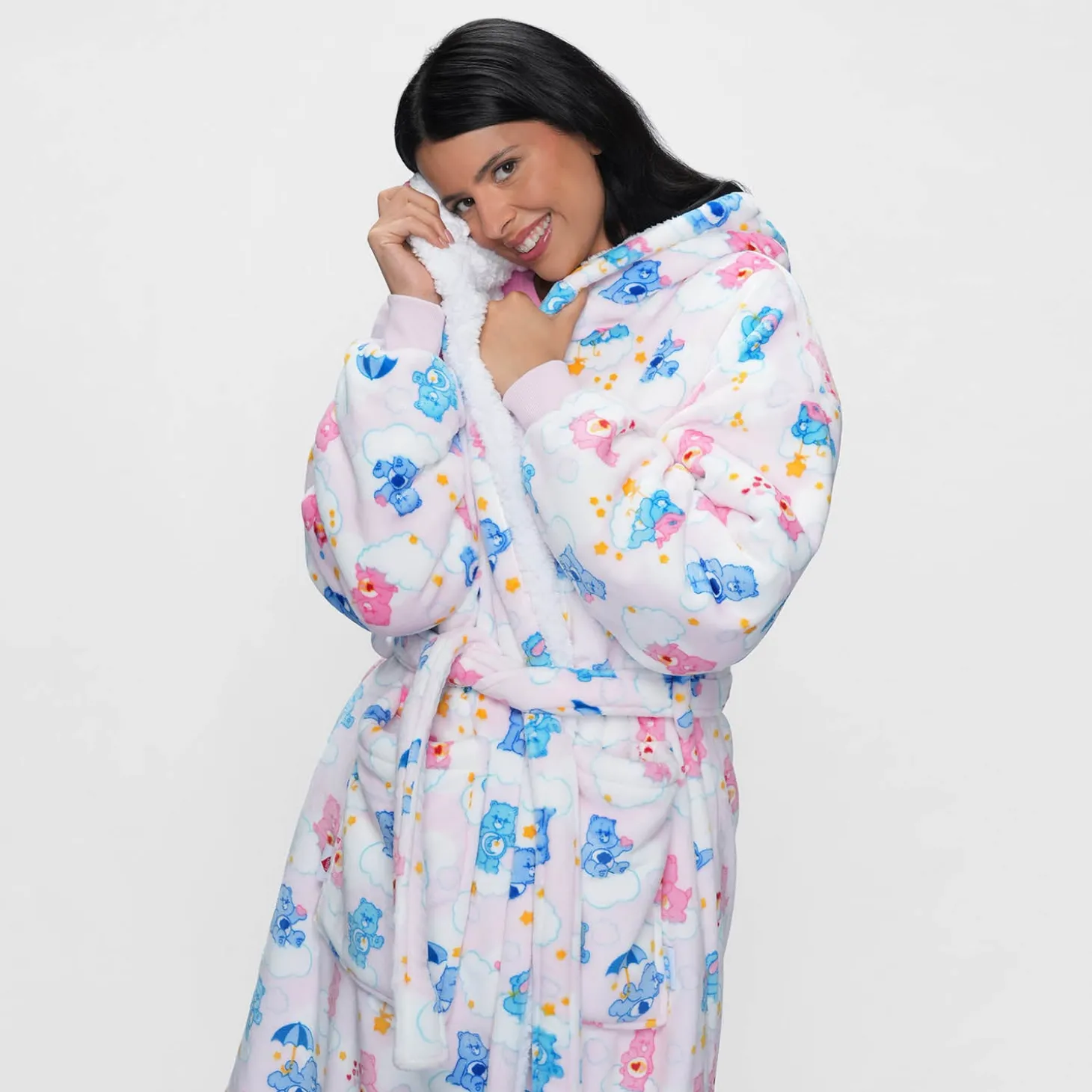 Care Bears™ Clouds Sherpa Dressing Gown Licensed