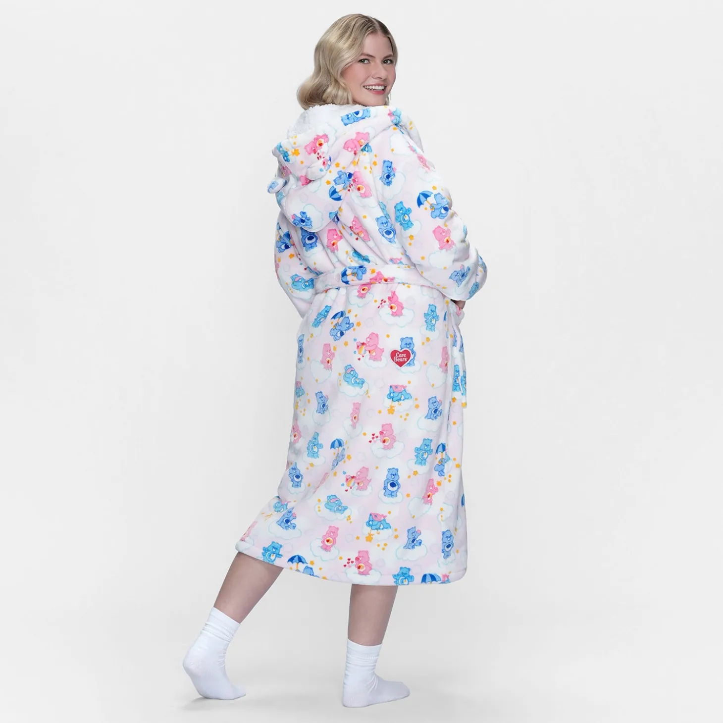 Care Bears™ Clouds Sherpa Dressing Gown Licensed
