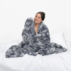 Charcoal Luxe Luxe Blanket