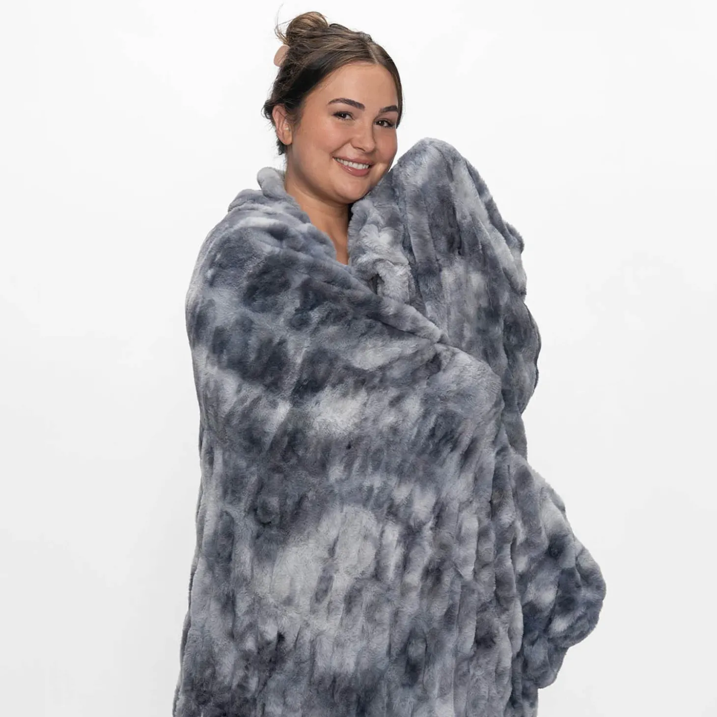 Charcoal Luxe Luxe Blanket