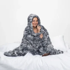 Charcoal Luxe Luxe Blanket
