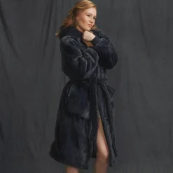 Charcoal Luxe Luxe Dressing Gown
