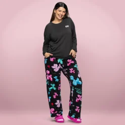 Charcoal Warming Long Sleeve PJ Top