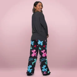 Charcoal Warming Long Sleeve PJ Top