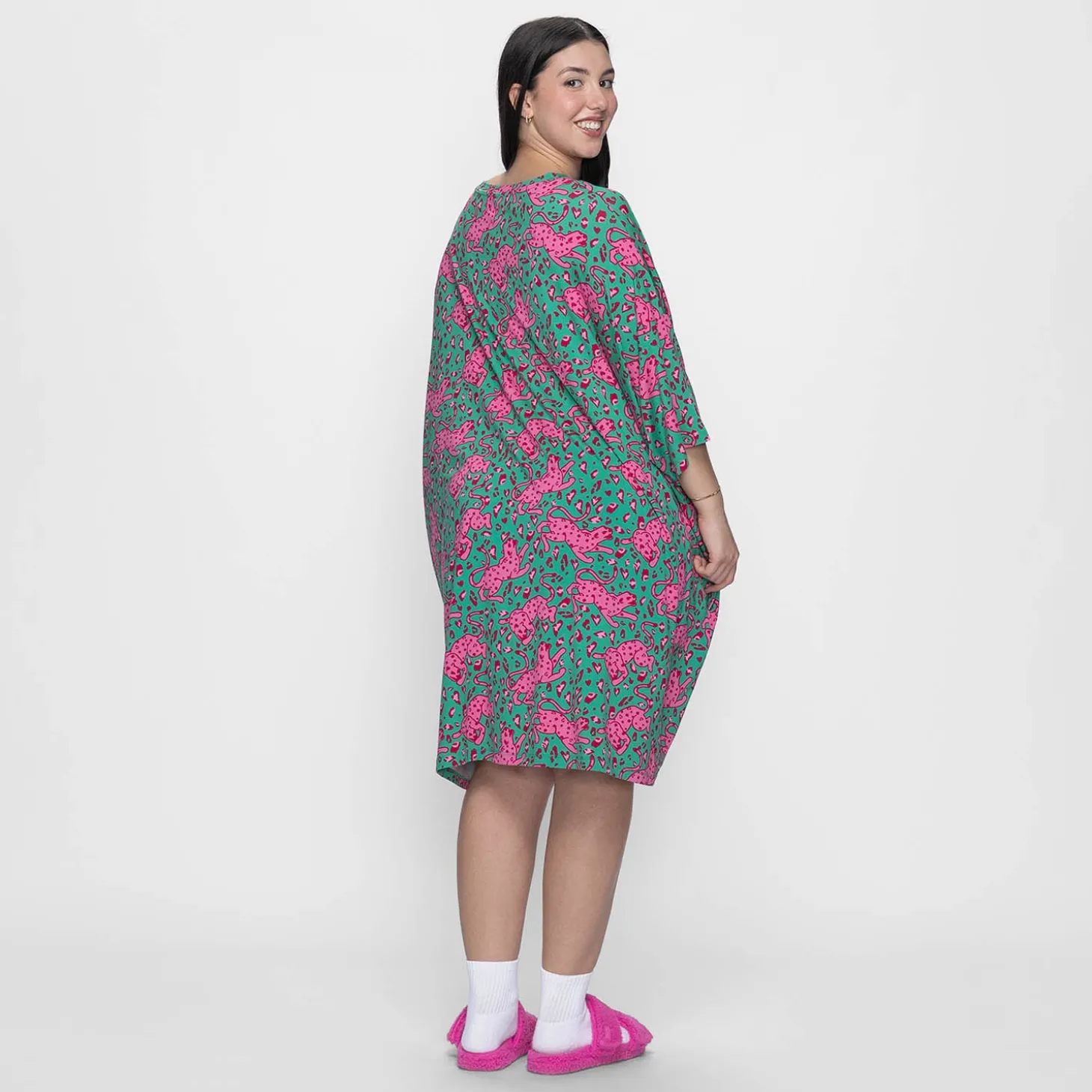 Cheetah Sleep Tee Nightie