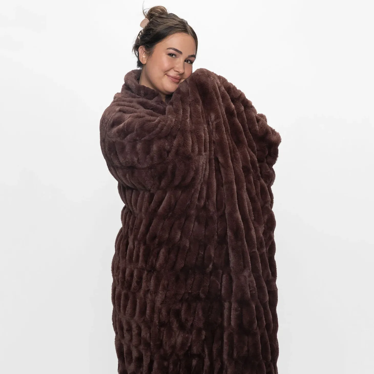 Choc Luxe Luxe Blanket