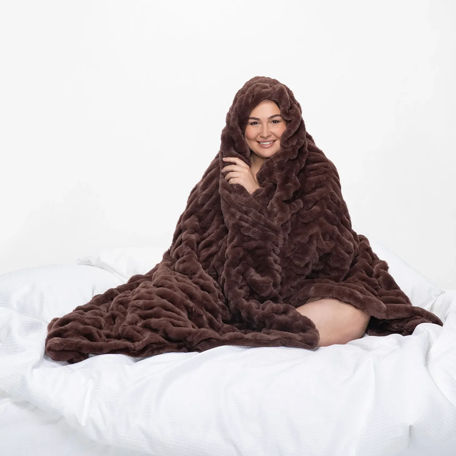 Choc Luxe Luxe Blanket
