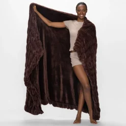 Choc Luxe Luxe Blanket