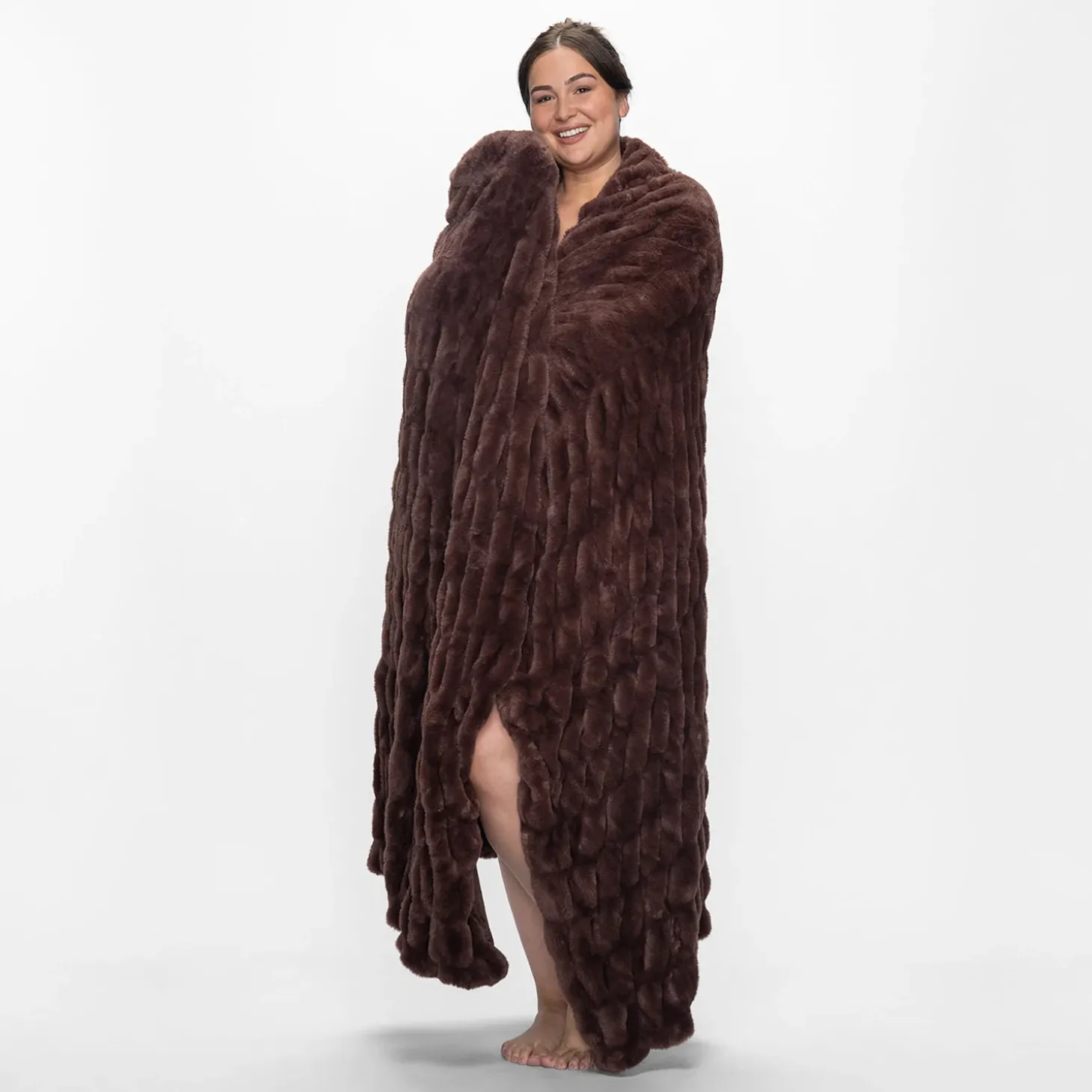 Choc Luxe Luxe Blanket