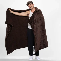 Chocolate Sherpa Blanket