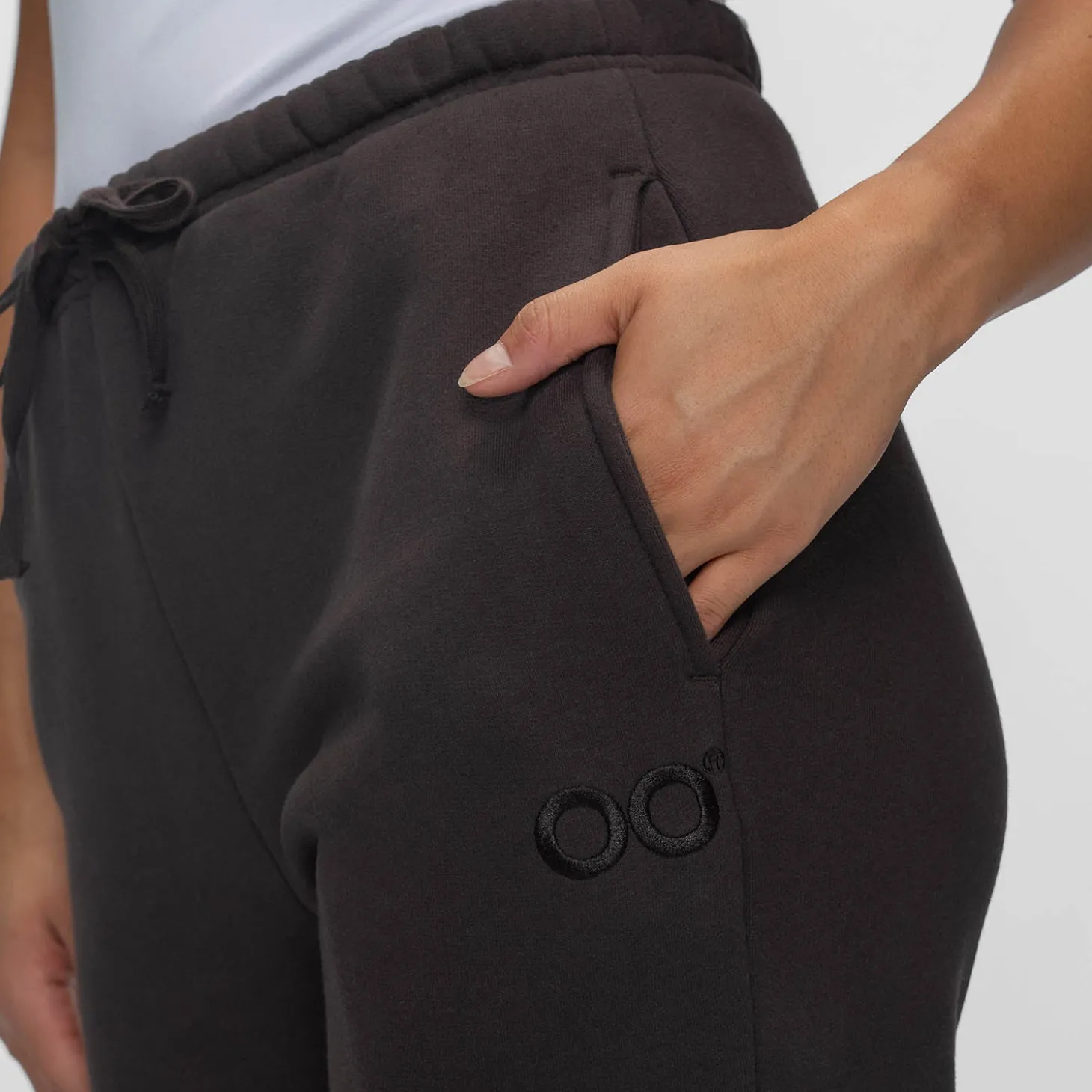 Chocolate Fleece Cuff Trackpant